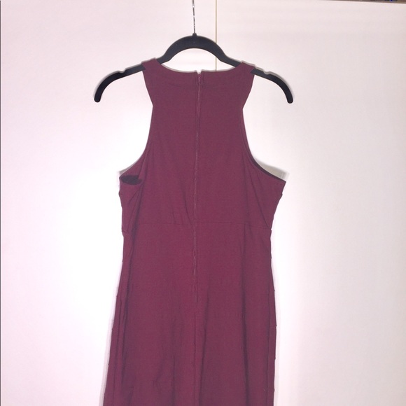 Trixxi Wine Colored Cocktail Dress - Picture 4 of 4